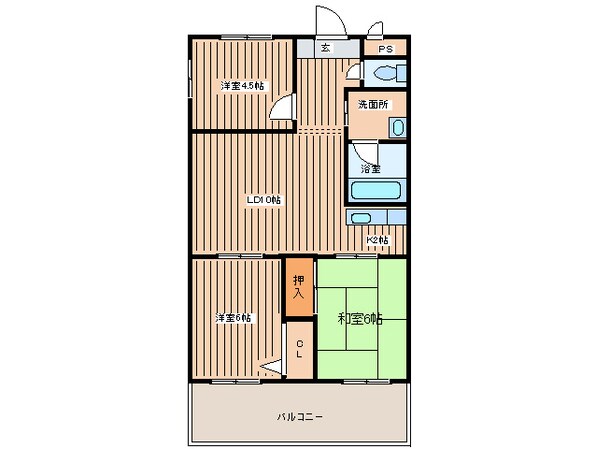 メゾン稲津の物件間取画像